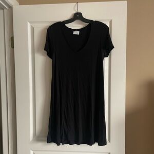 ZARA black cotton dress